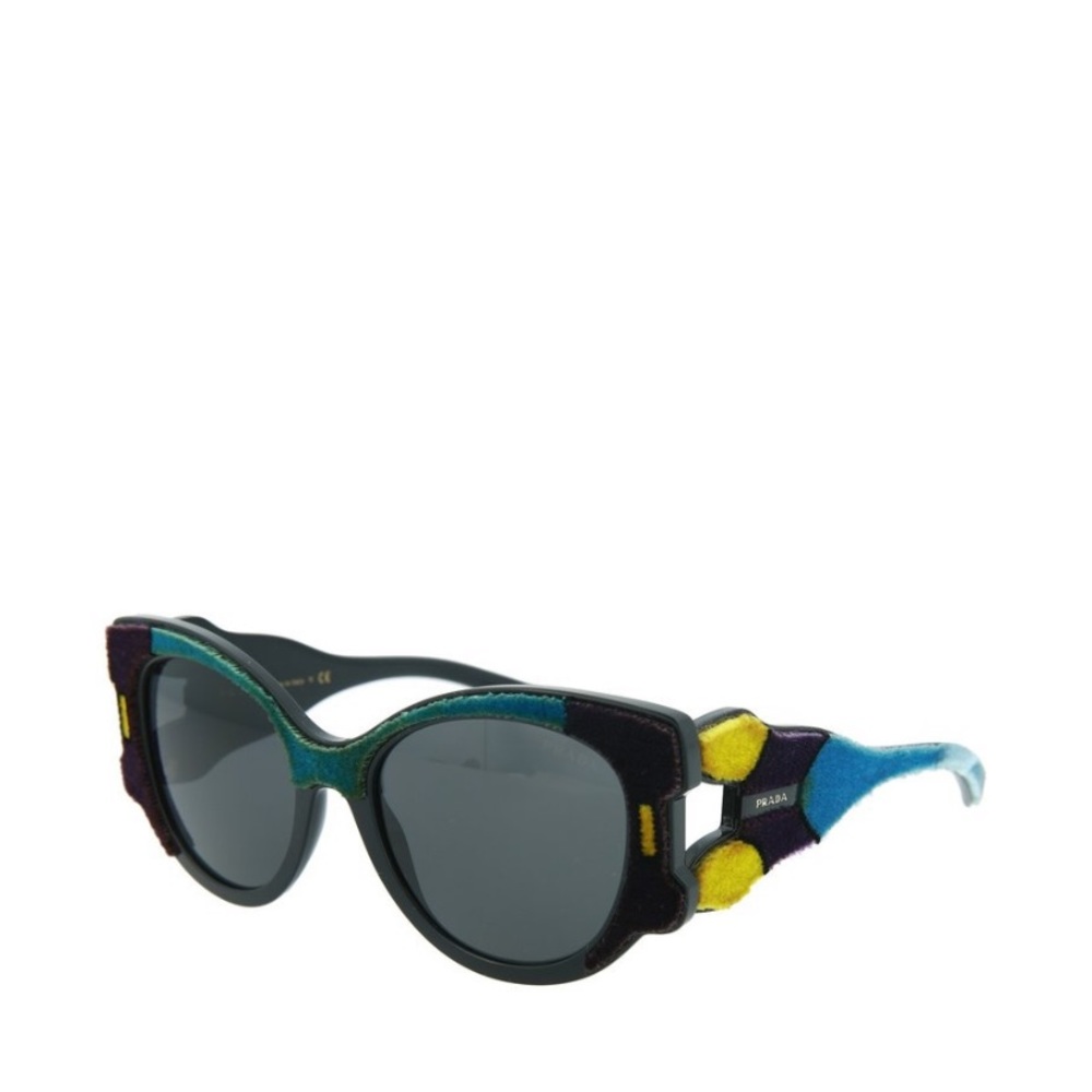 PRADA ROUND VELVET GLASSES